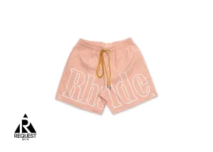 Logo Swim Shorts “Salmon Pink”