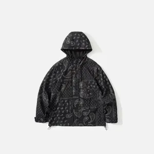 Loose Check Windbreaker Jacket from the Y2K Streetwear Collection