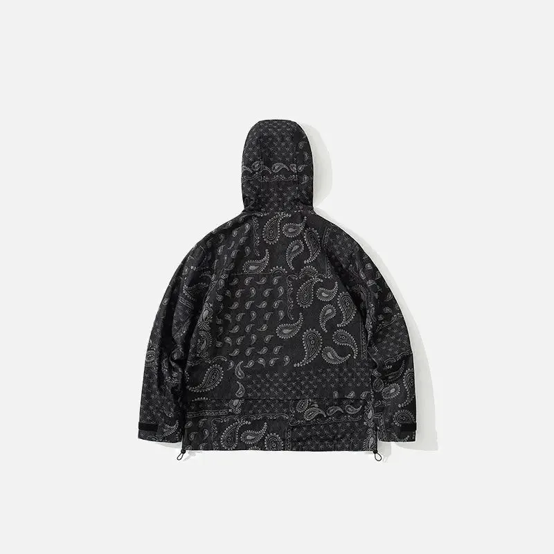 Loose Check Windbreaker Jacket from the Y2K Streetwear Collection