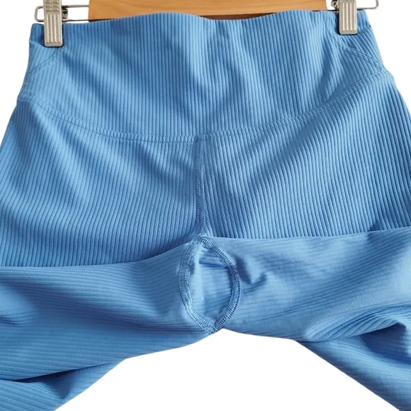 Lululemon Base Pace High-Rise Short *Ribbed Nulux in Blue Nile - Like New
