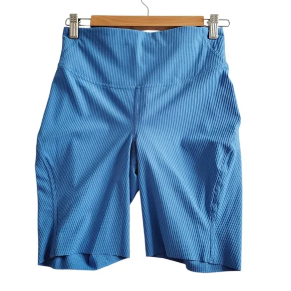 Lululemon Base Pace High-Rise Short *Ribbed Nulux in Blue Nile - Like New