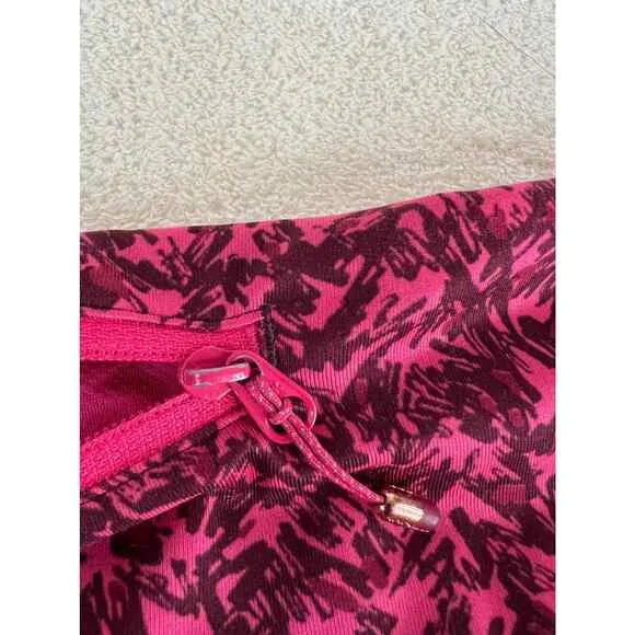 Lululemon Women's Burgundy w/Pink Detail Running Shorts Size 8