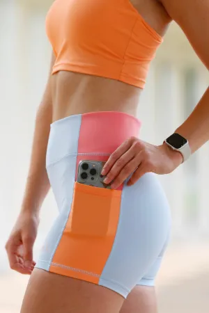 Madison Pocket Shorts (FeelSoft™ colorblock) (XS, L, XL only)