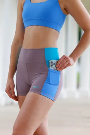 Madison Pocket Shorts (FeelSoft™ washed grape)