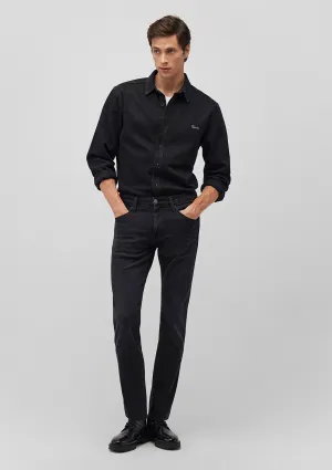 Marcus Deep Smoke Mavi Black Jean Pants