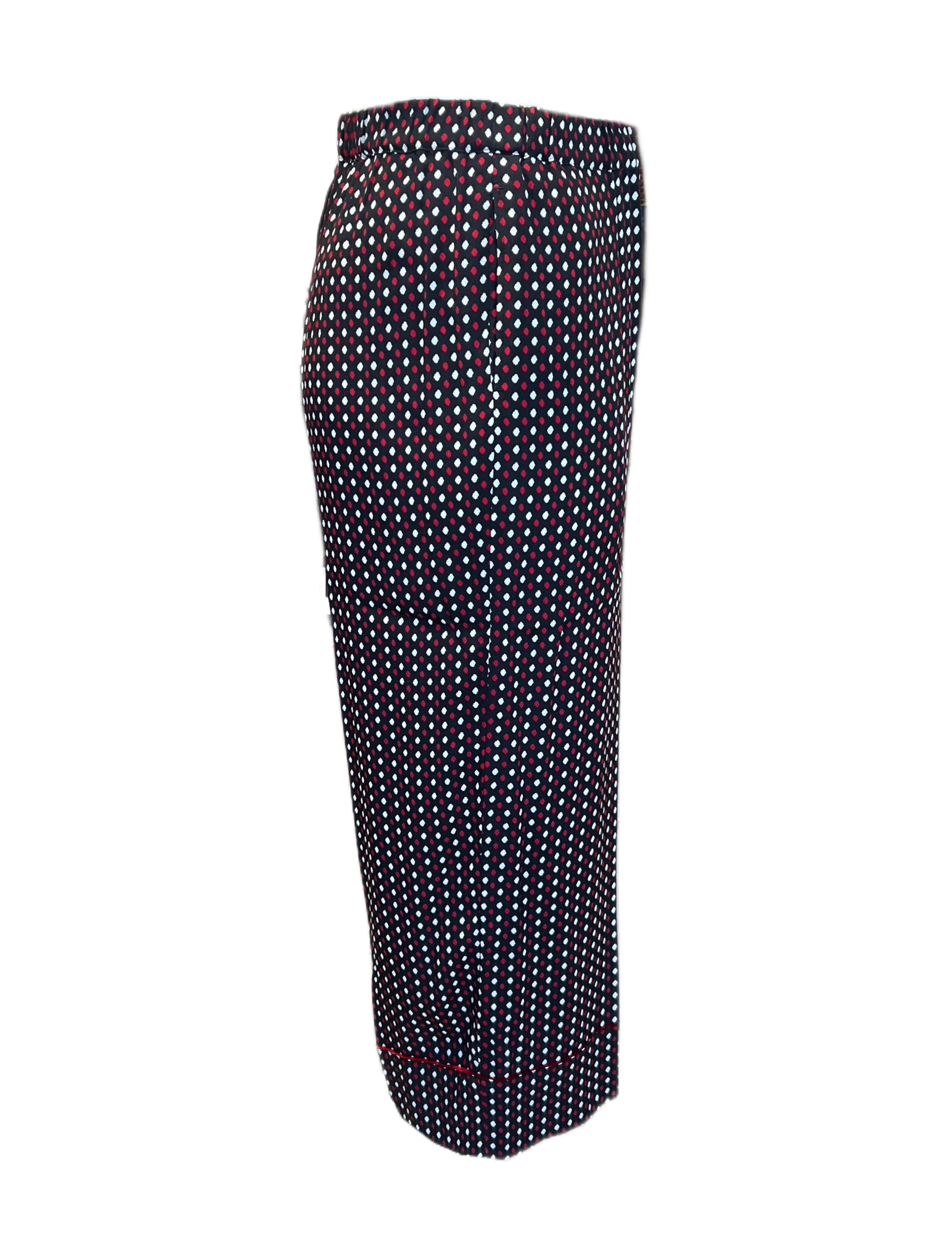 Marina Rinaldi Women's Black Raduno Straight Leg Pants NWT