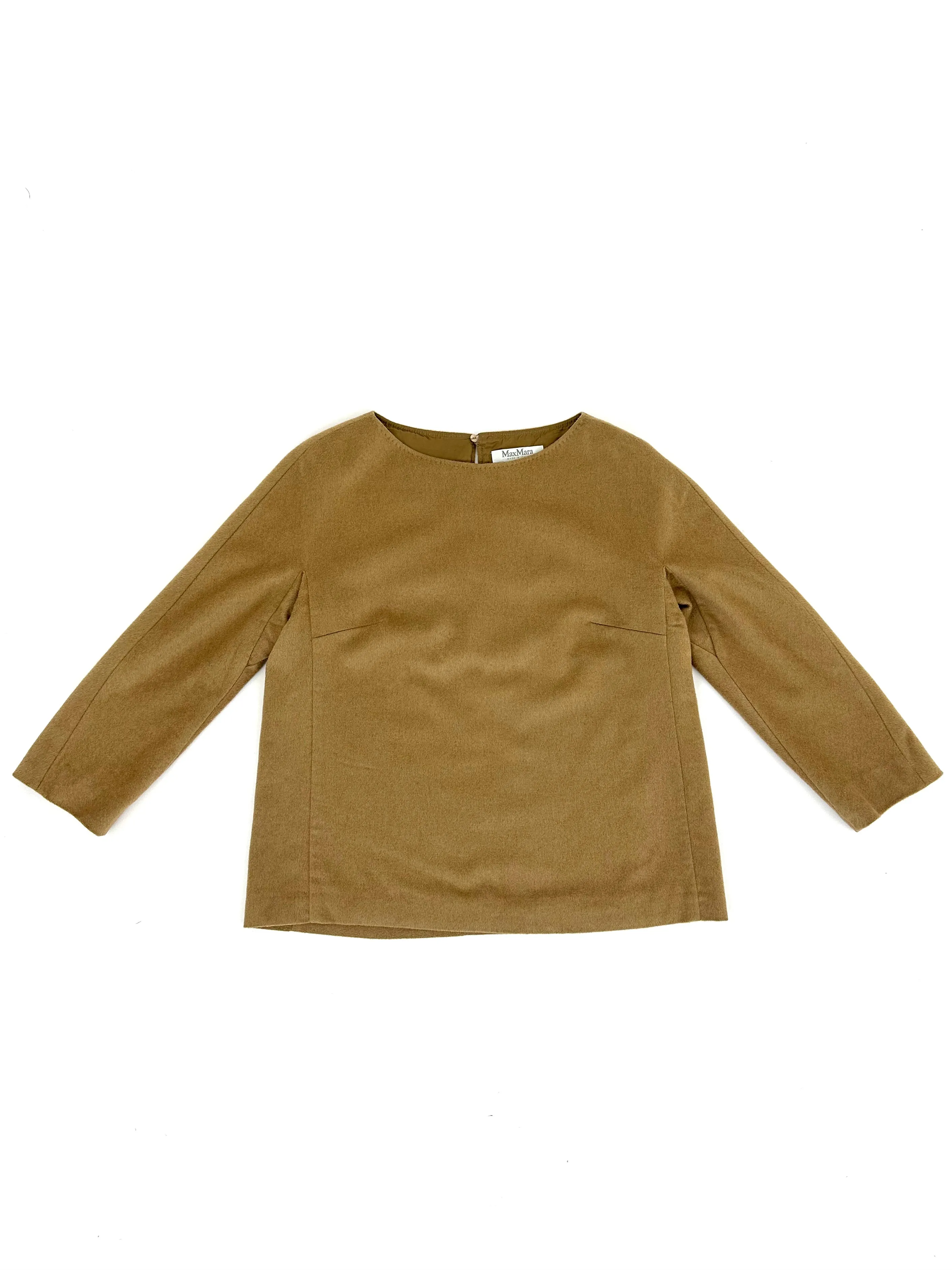 Max Mara Camel Hair Embroidered Pant Set*