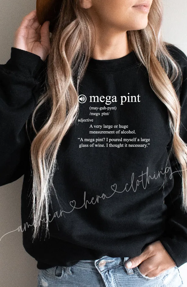 Mega Pint Definition Crewneck Sweatshirt
