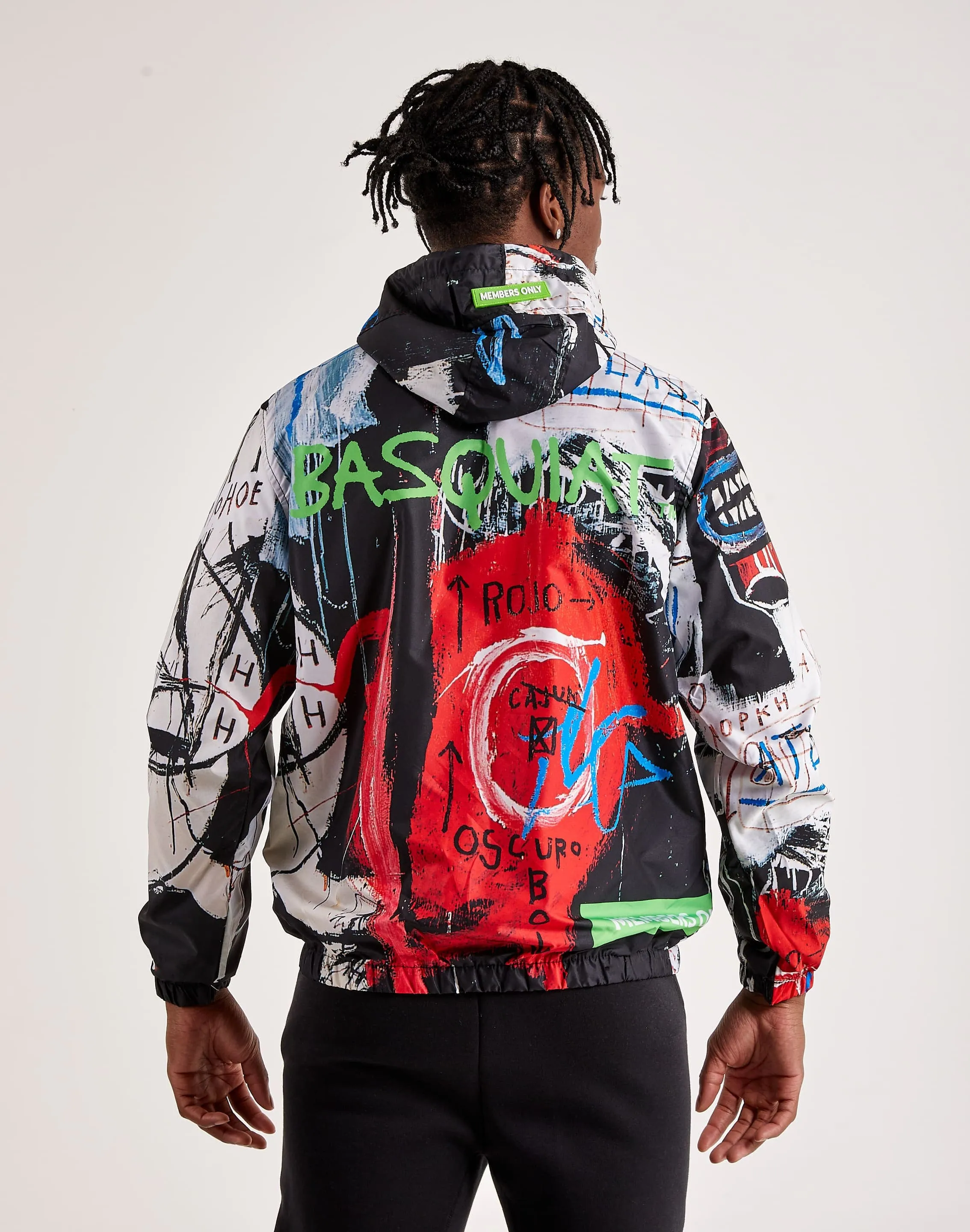 Members Only Basquiat Windbreaker