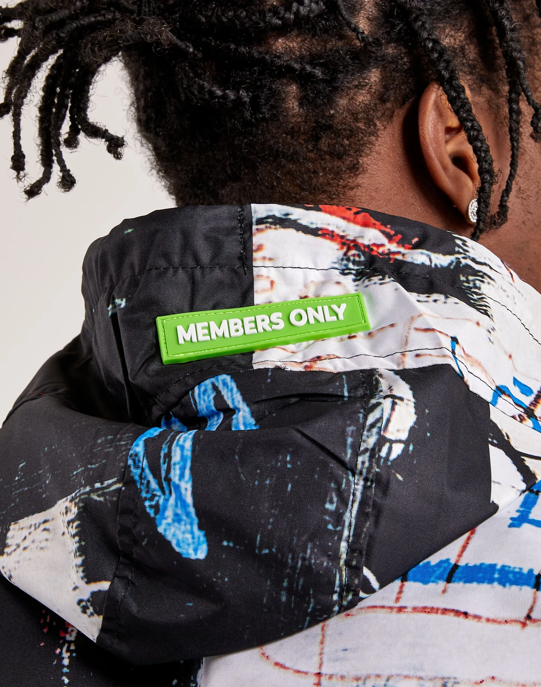 Members Only Basquiat Windbreaker