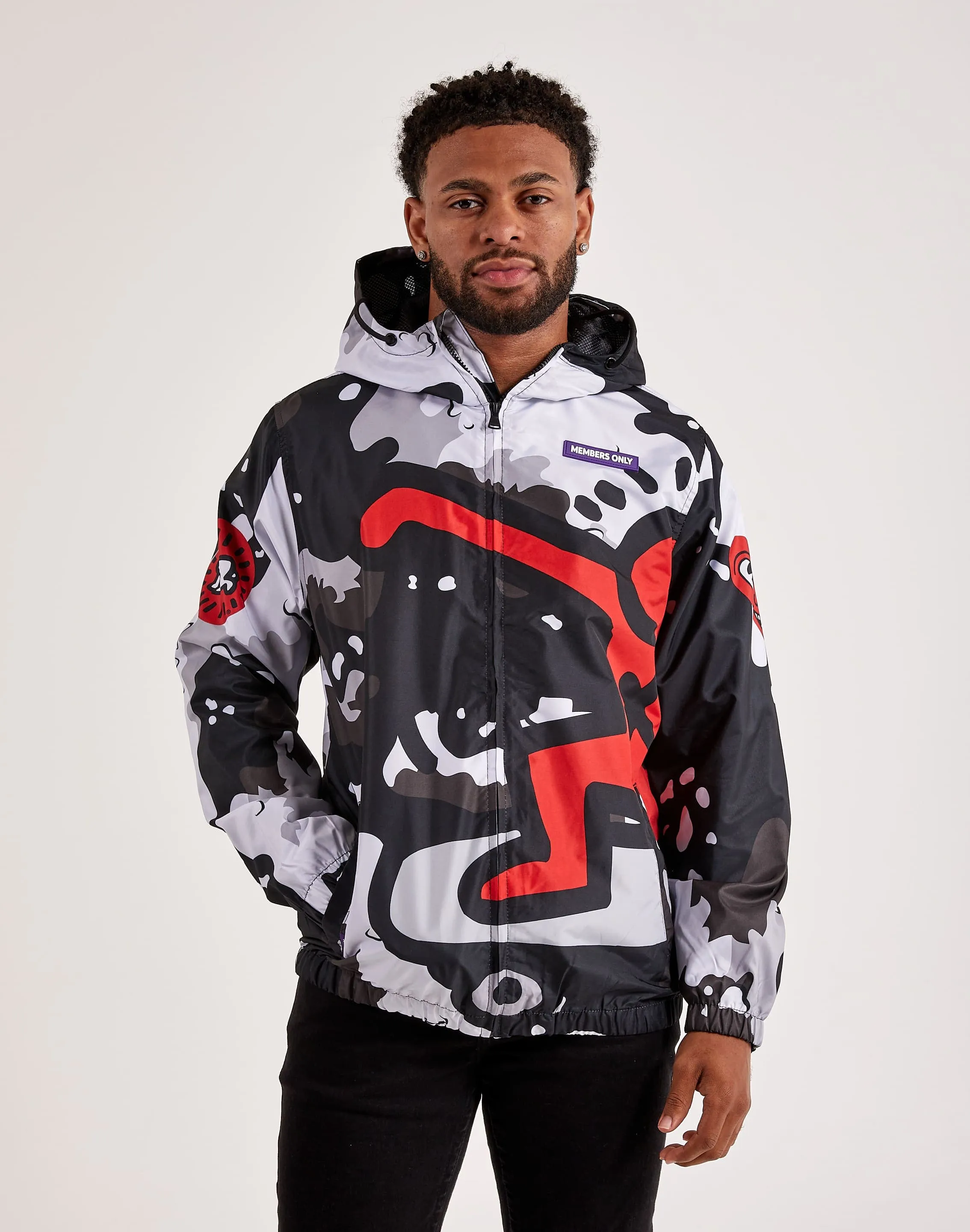 Members Only Keith Haring Windbreaker