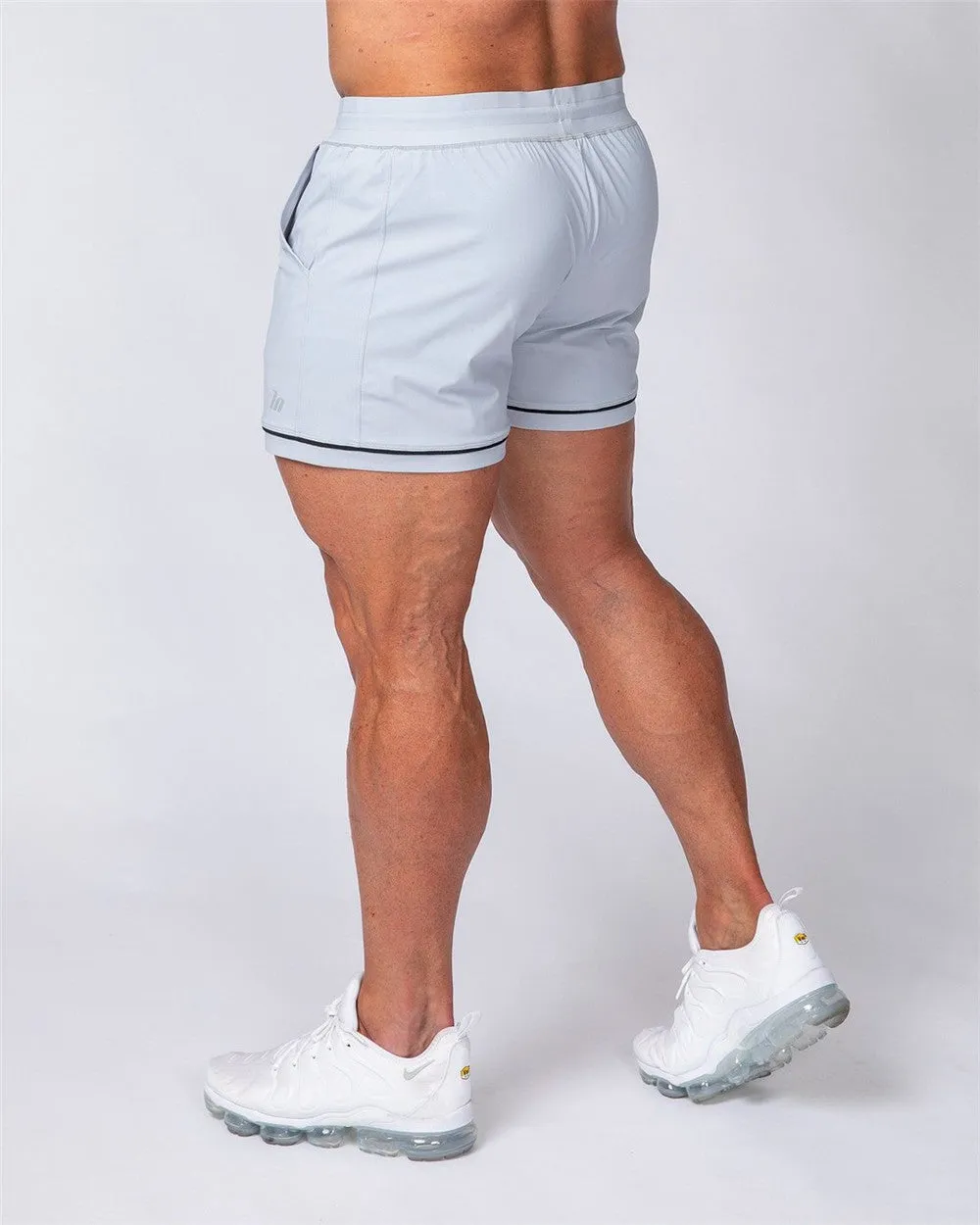 Men Fitness Workout Bermuda  Bodybuilding Skinny Shorts