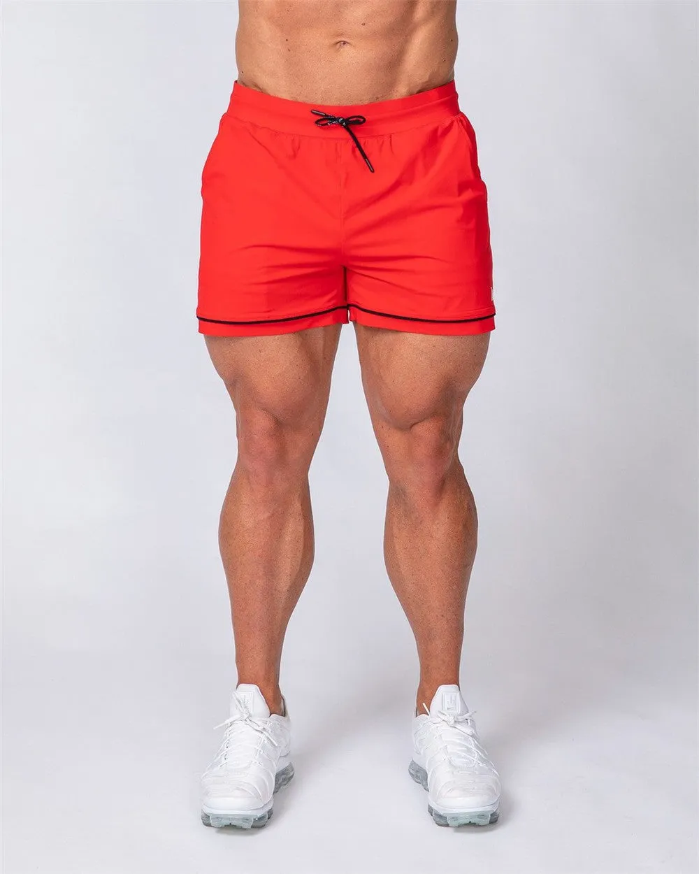 Men Fitness Workout Bermuda  Bodybuilding Skinny Shorts