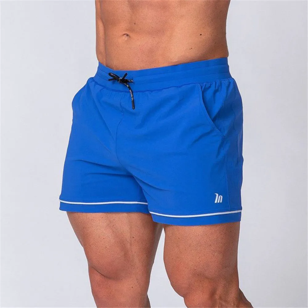 Men Fitness Workout Bermuda  Bodybuilding Skinny Shorts