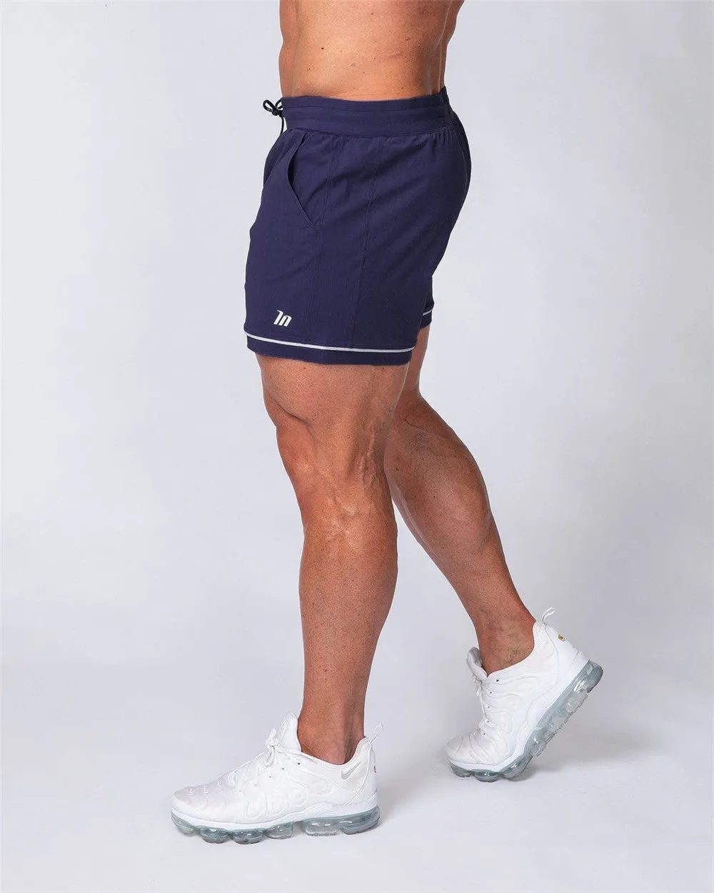 Men Fitness Workout Bermuda  Bodybuilding Skinny Shorts