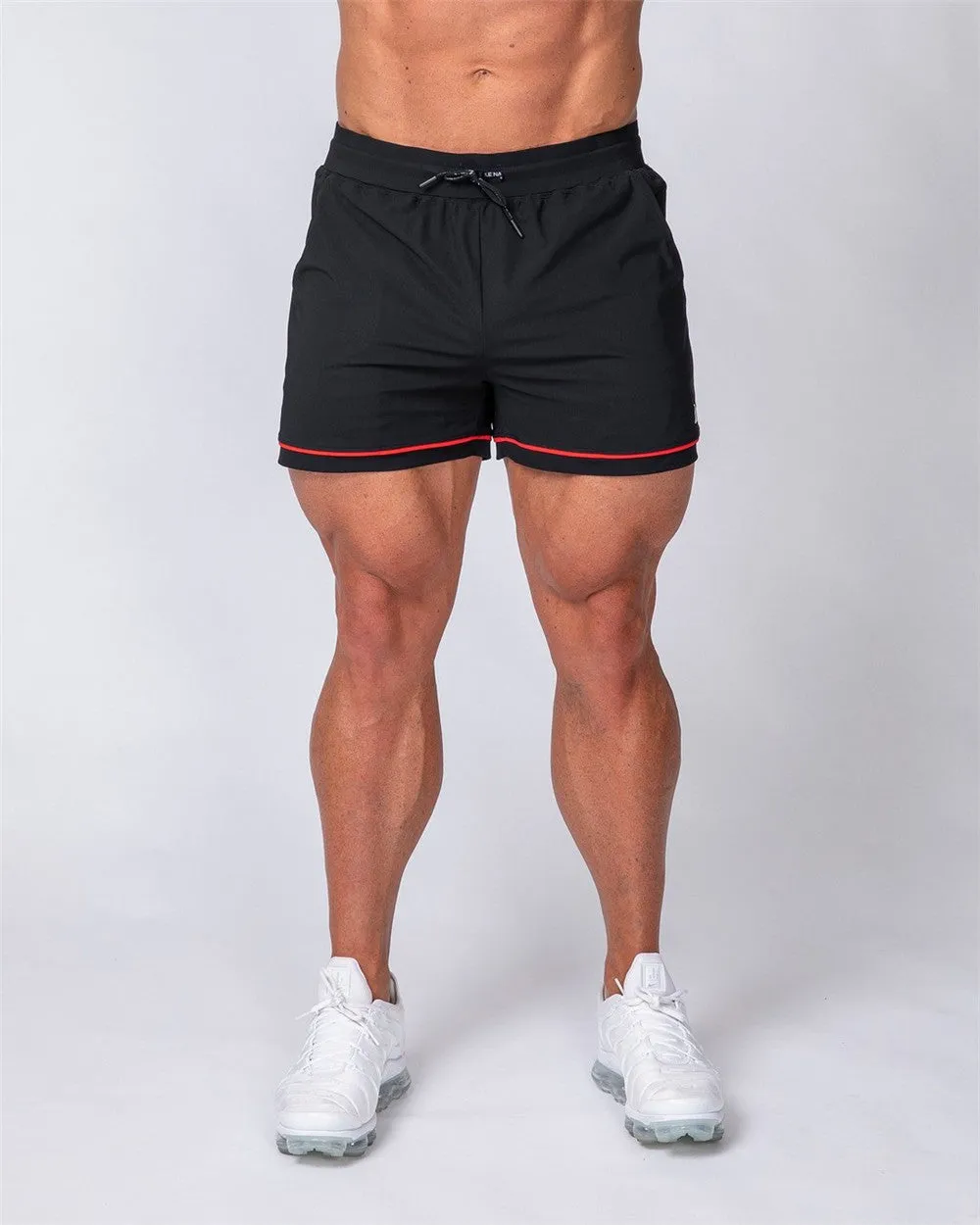 Men Fitness Workout Bermuda  Bodybuilding Skinny Shorts