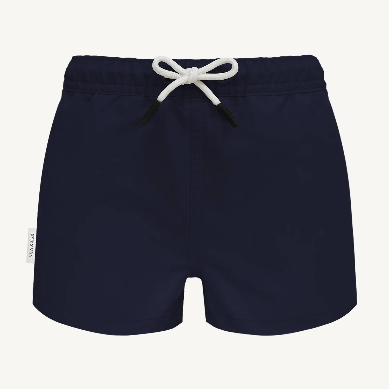 Men UV Swim Short Navy Blue - solid