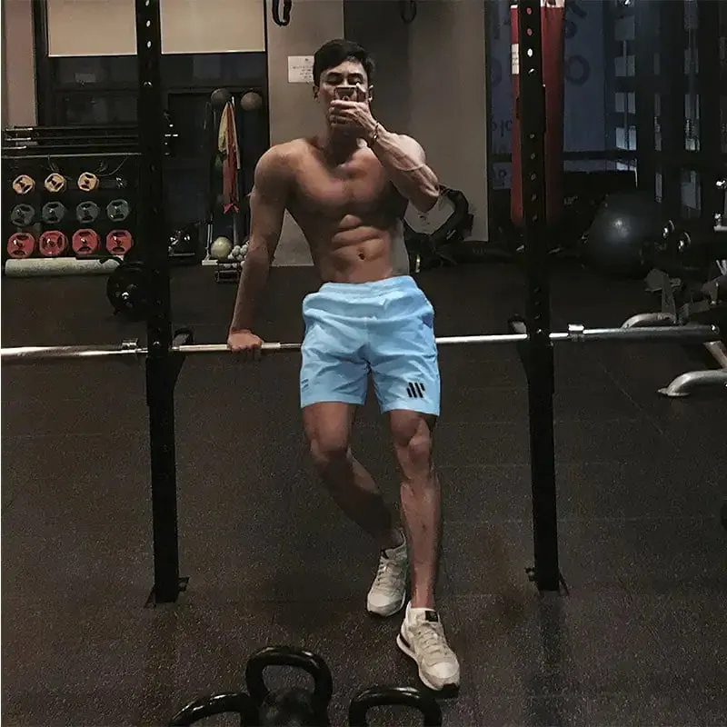 Men's Fitness Running Shorts for Outdoor Sports
