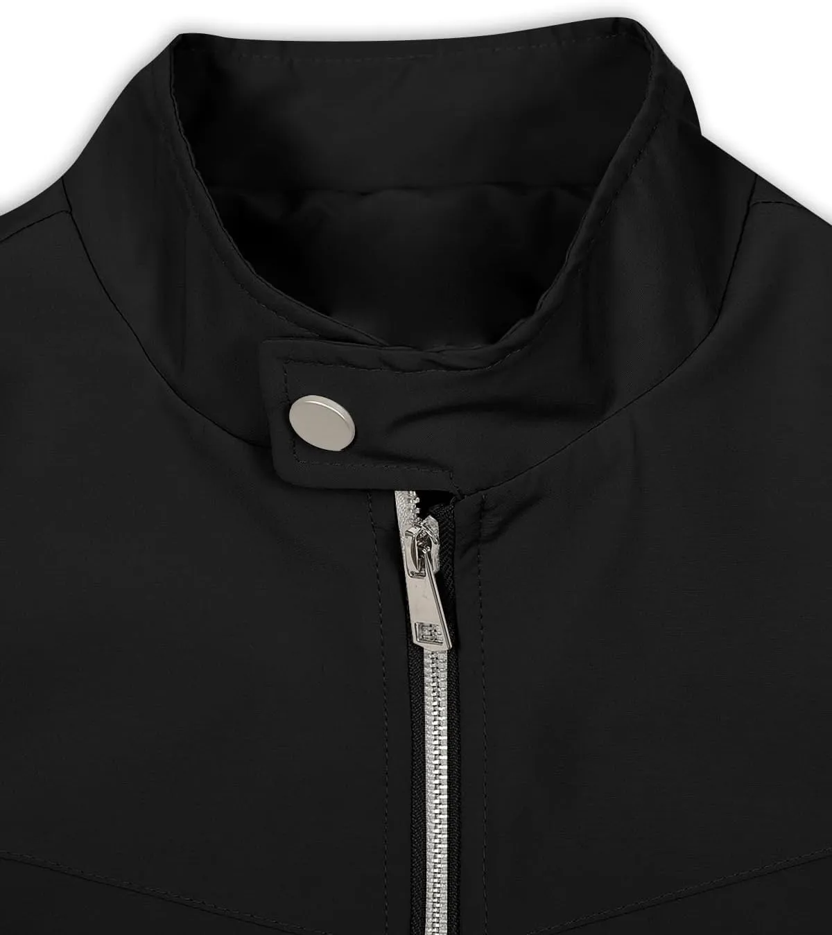 Men's Jacket Lightweight Bomber Jacket Casual Windbreaker Jackets Windproof Zip Up Coats with Pockets
