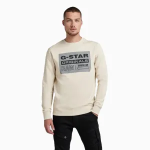 Men's Original Label R Crew Neck Sweatshirt