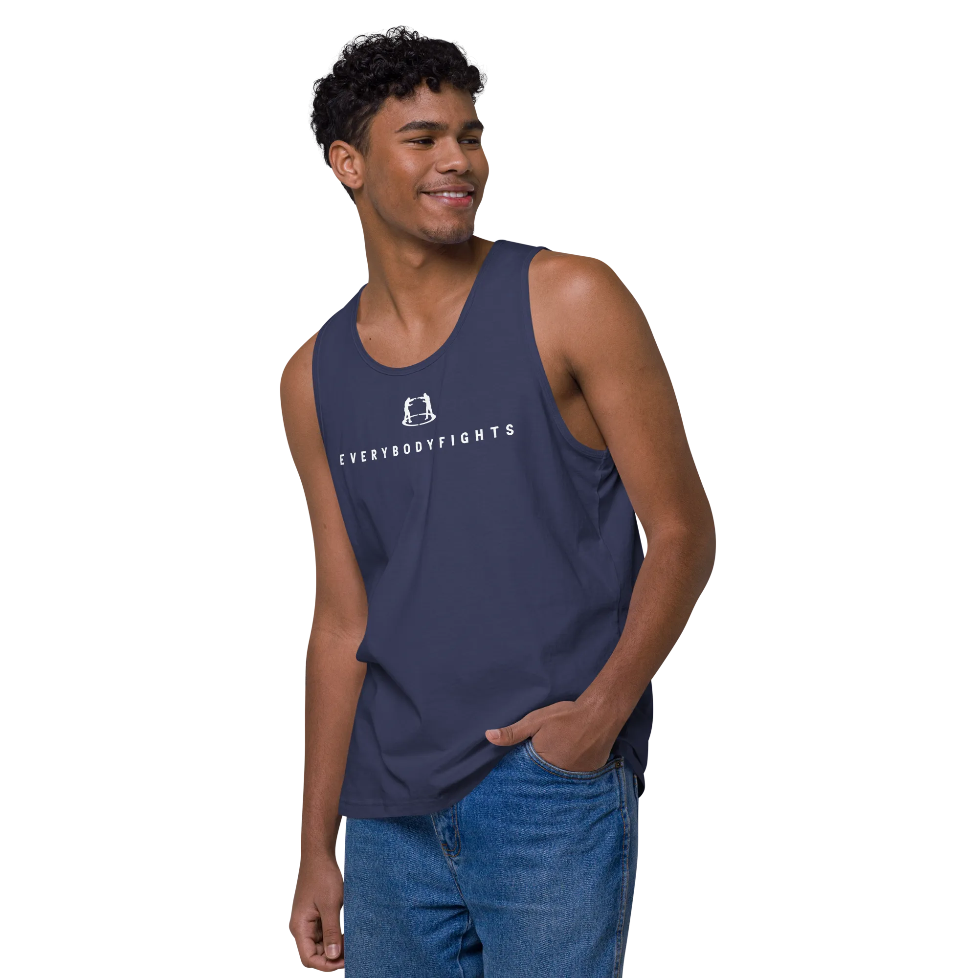 Men’s premium tank top everybodyfights