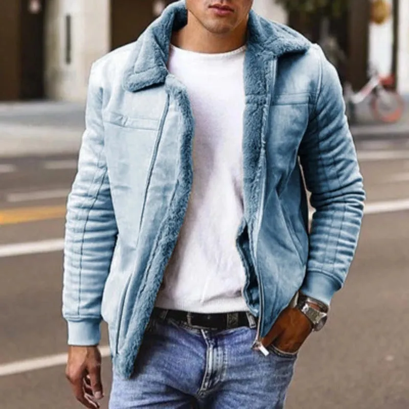 Men's Vintage-Style Bomber Jacket