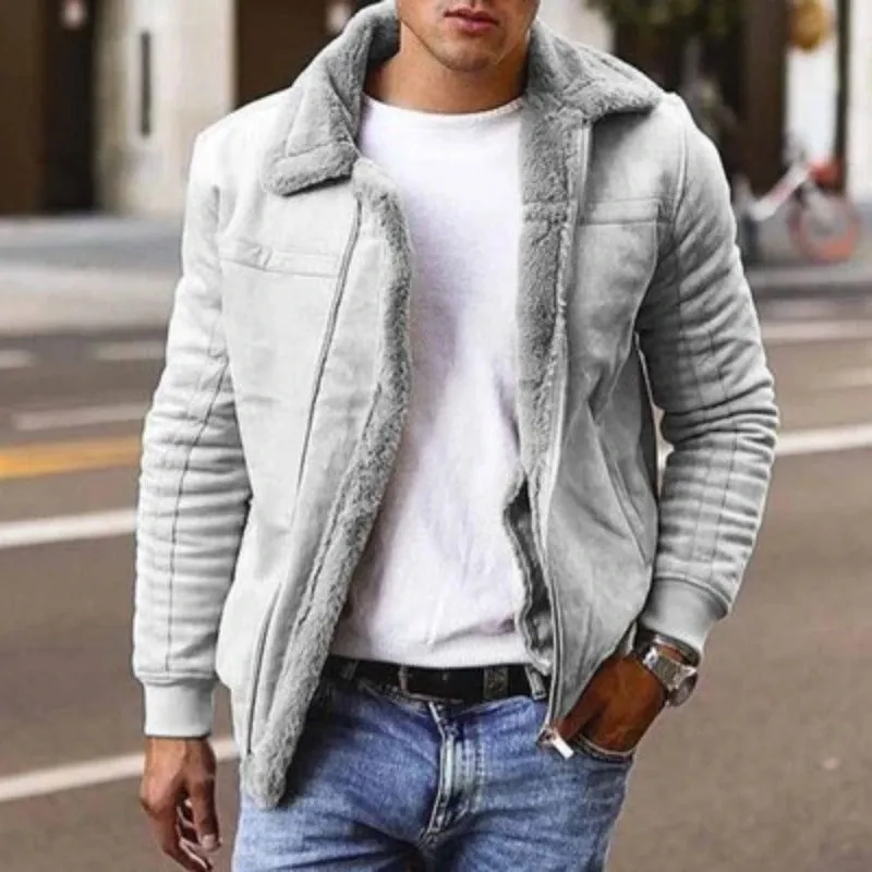 Men's Vintage-Style Bomber Jacket