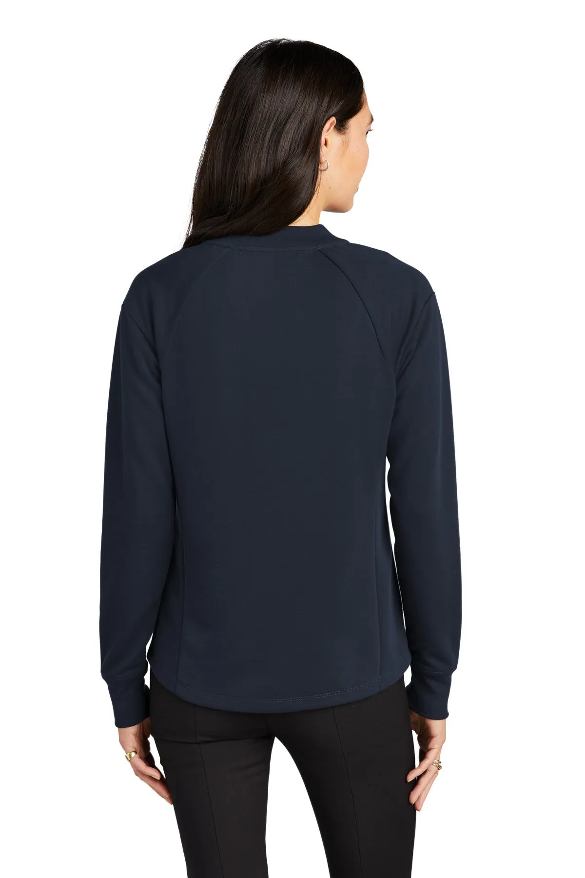 Mercer Mettle Women's Double-Knit Bomber MM3001 Night Navy