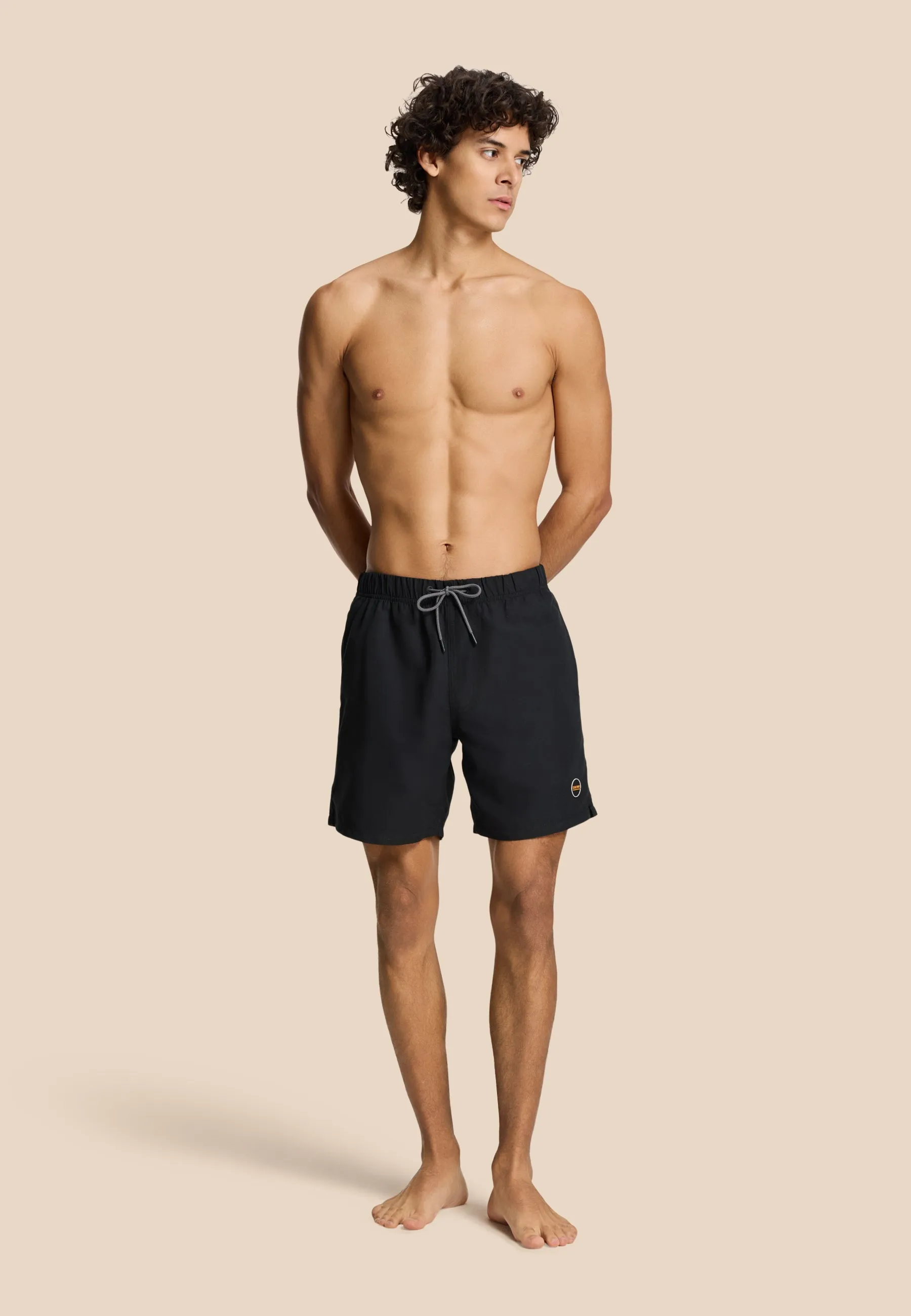 MIKE swim shorts | black