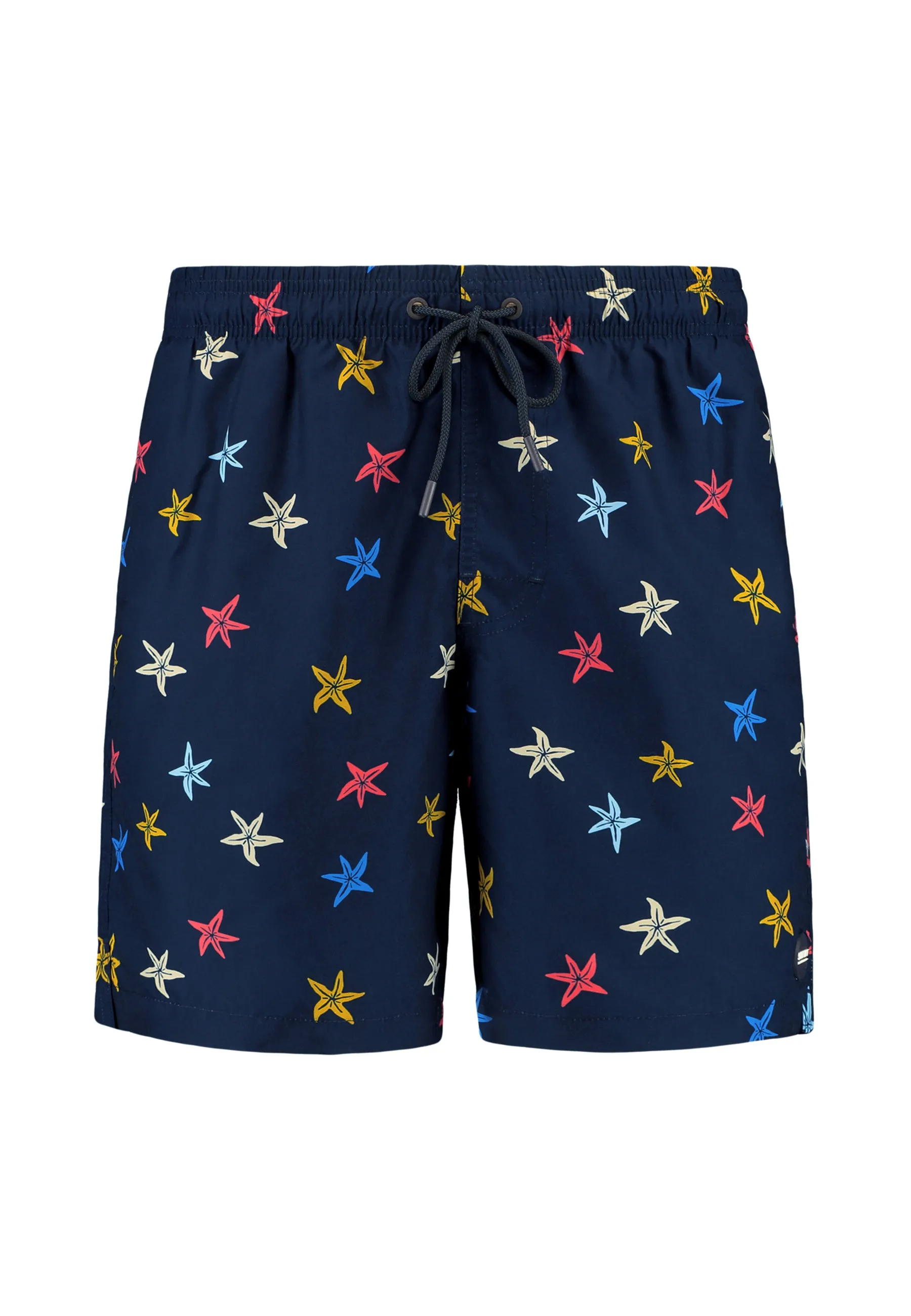 MIKE swim shorts starfishes | blue navy