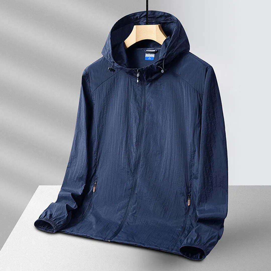 Modern men's stylish Nash windbreaker