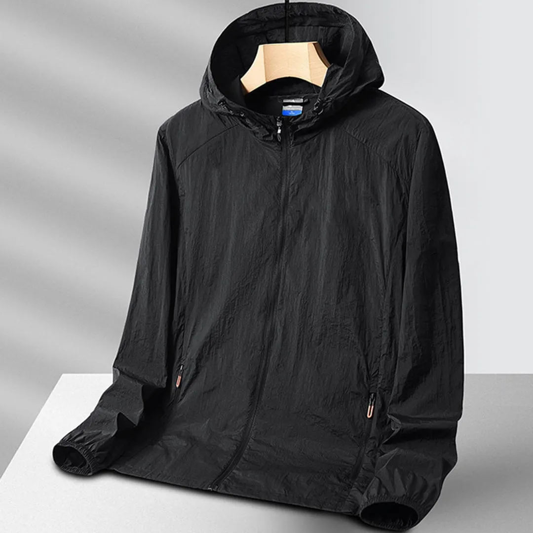Modern men's stylish Nash windbreaker