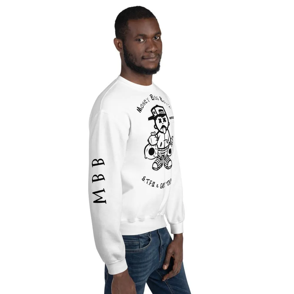 Money Bag Boyz Sweatshirt - White