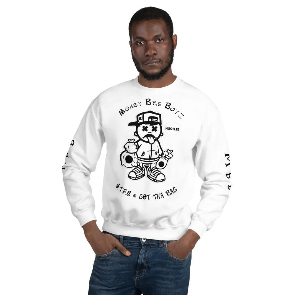 Money Bag Boyz Sweatshirt - White