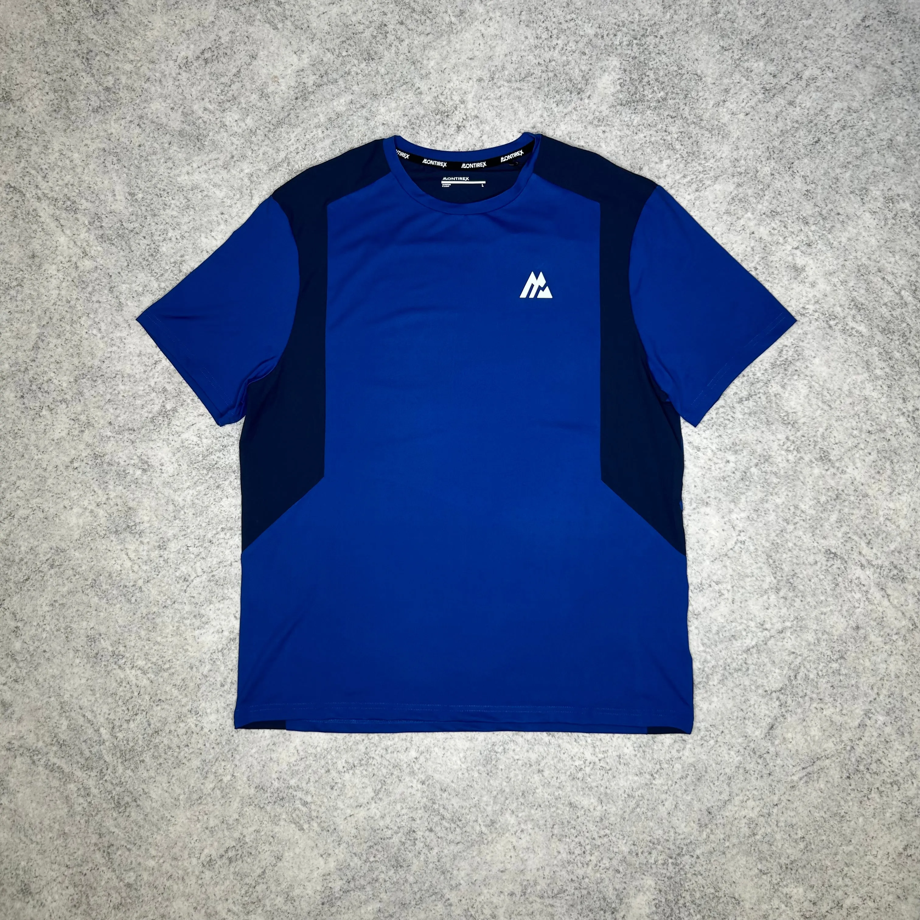 Montirex Vista Tee - Navy/Blue
