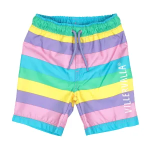 Multistripe Surf Shorts in Botanic - 2 Left Size 2-4 years