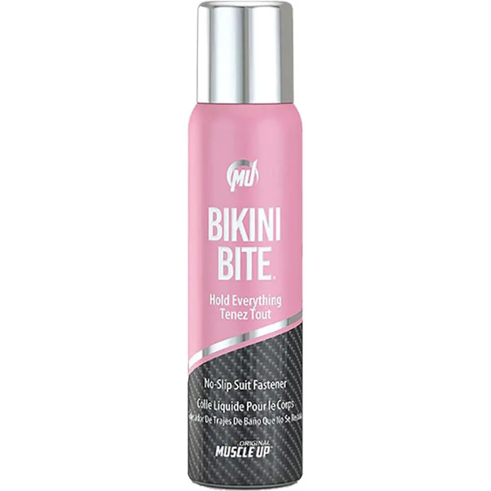 Muscle Up - Pro Tan Bikini Bite Hold Everything Spray - No Slip Suit Fastener / 2.2 fl. oz.