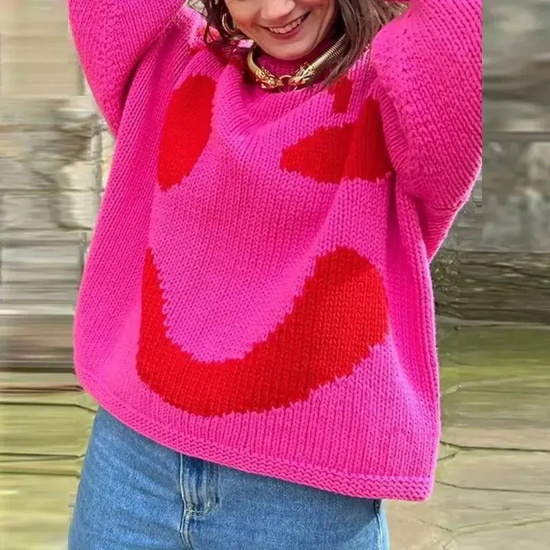 Nancy - oversized knit sweater for women