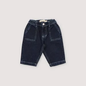 Neptuno Baby Denim Pants | Midnight Blue