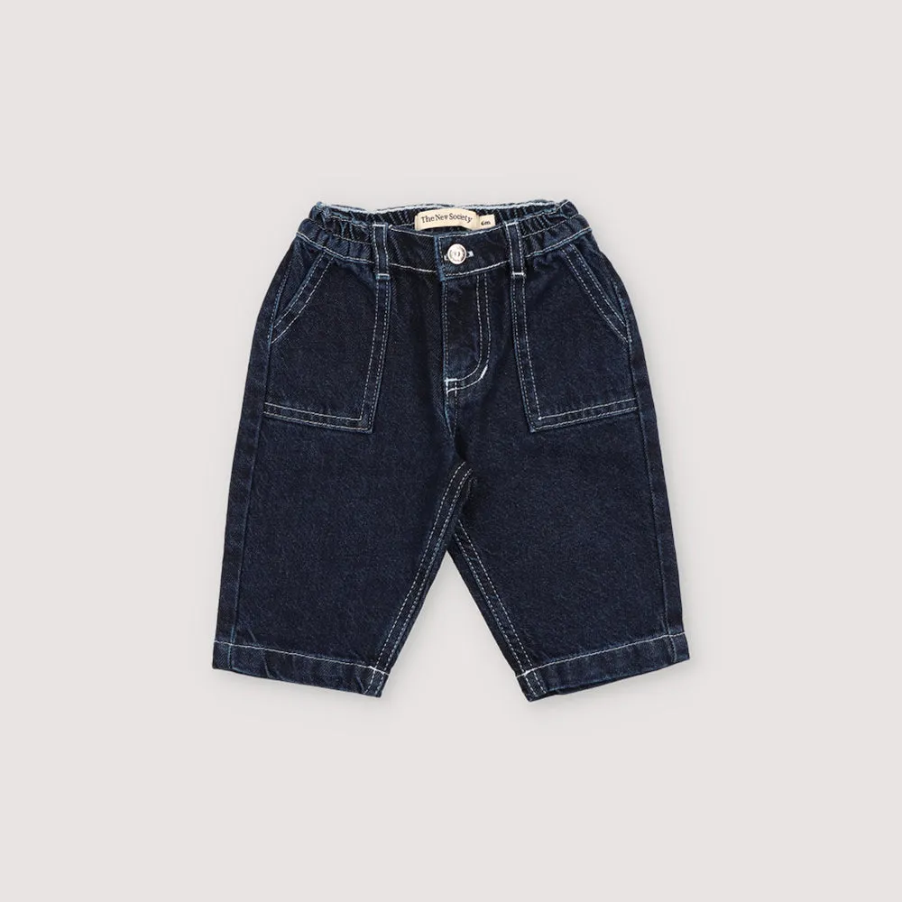 Neptuno Baby Denim Pants | Midnight Blue