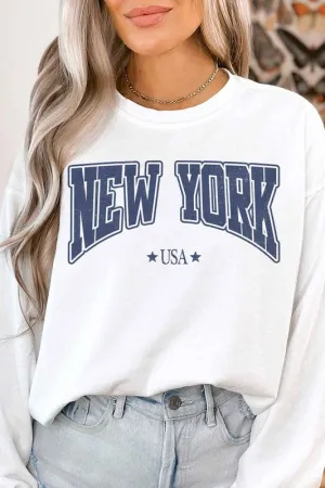 NEW YORK GRAPHIC SWEATSHIRT