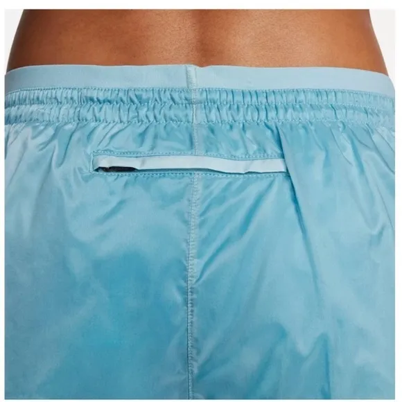 Nike women's Icon Clash Tempo Luxe Mid-rise running shorts.