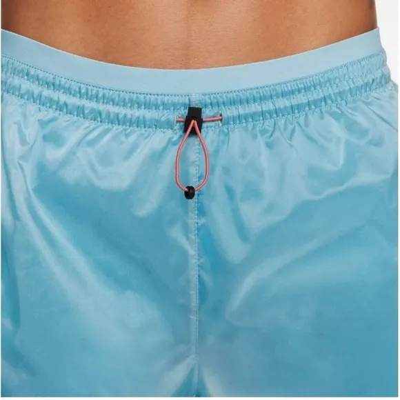 Nike women's Icon Clash Tempo Luxe Mid-rise running shorts.