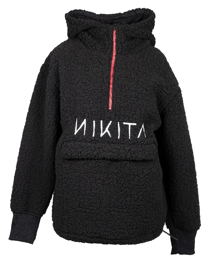 Nikita Hubba Pull Over Hoodie - Black