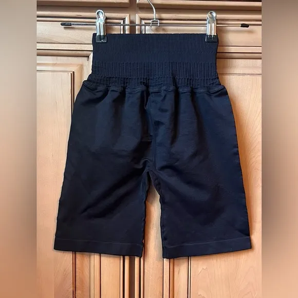 NWOT Free People Good Karma Ruched Bike Shorts