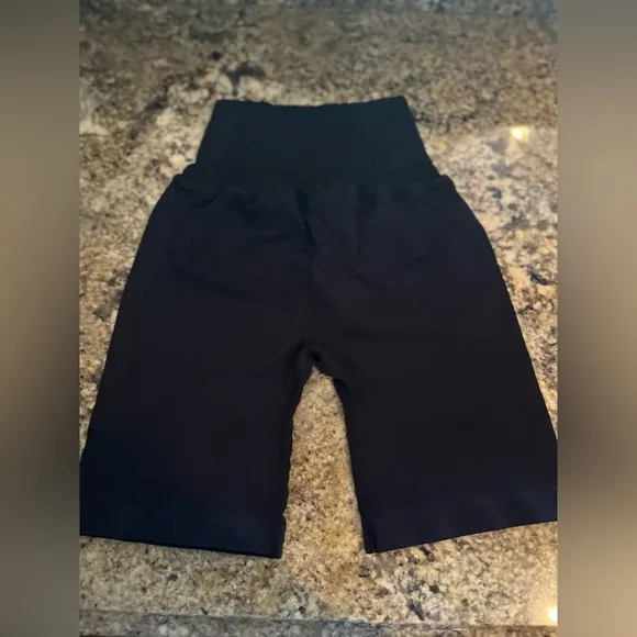 NWOT Free People Good Karma Ruched Bike Shorts