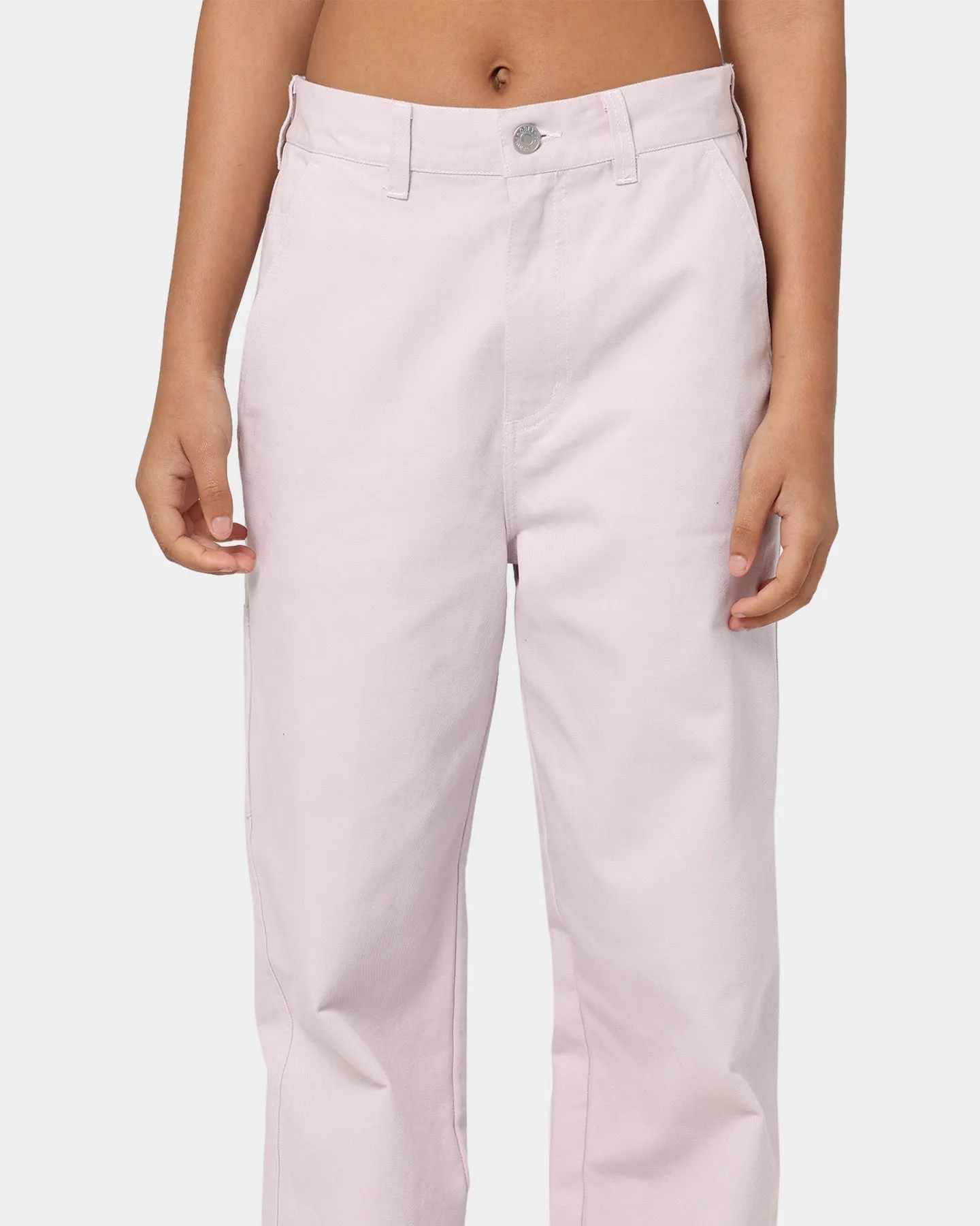 Obey Women's Brighton Carpenter Pants Purple Paste