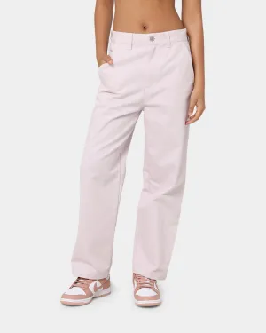 Obey Women's Brighton Carpenter Pants Purple Paste