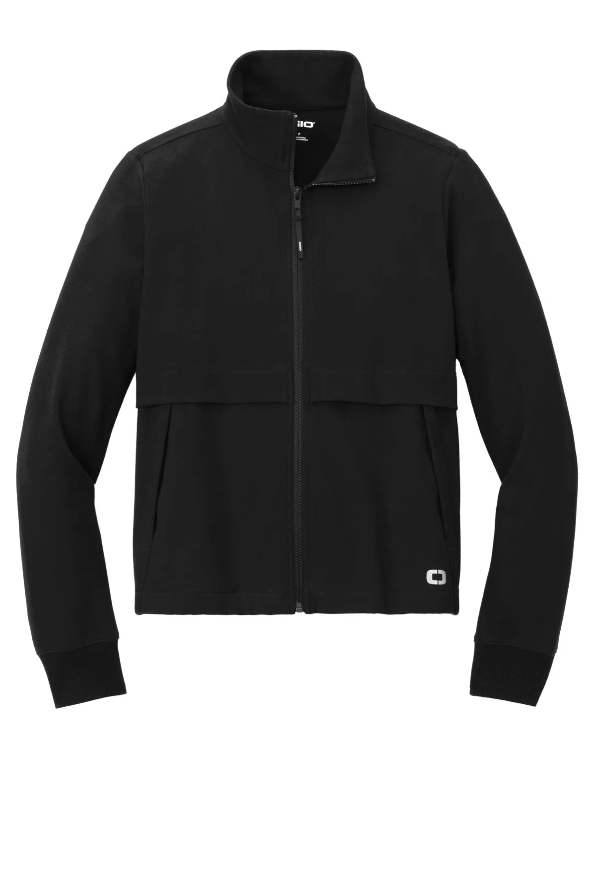 OGIO Women's Outstretch Full-Zip LOG830 Blacktop