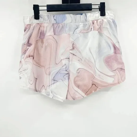 Old Navy Mid-Rise StretchTech Run Shorts Womens Size M Pastel Workout Dolphin